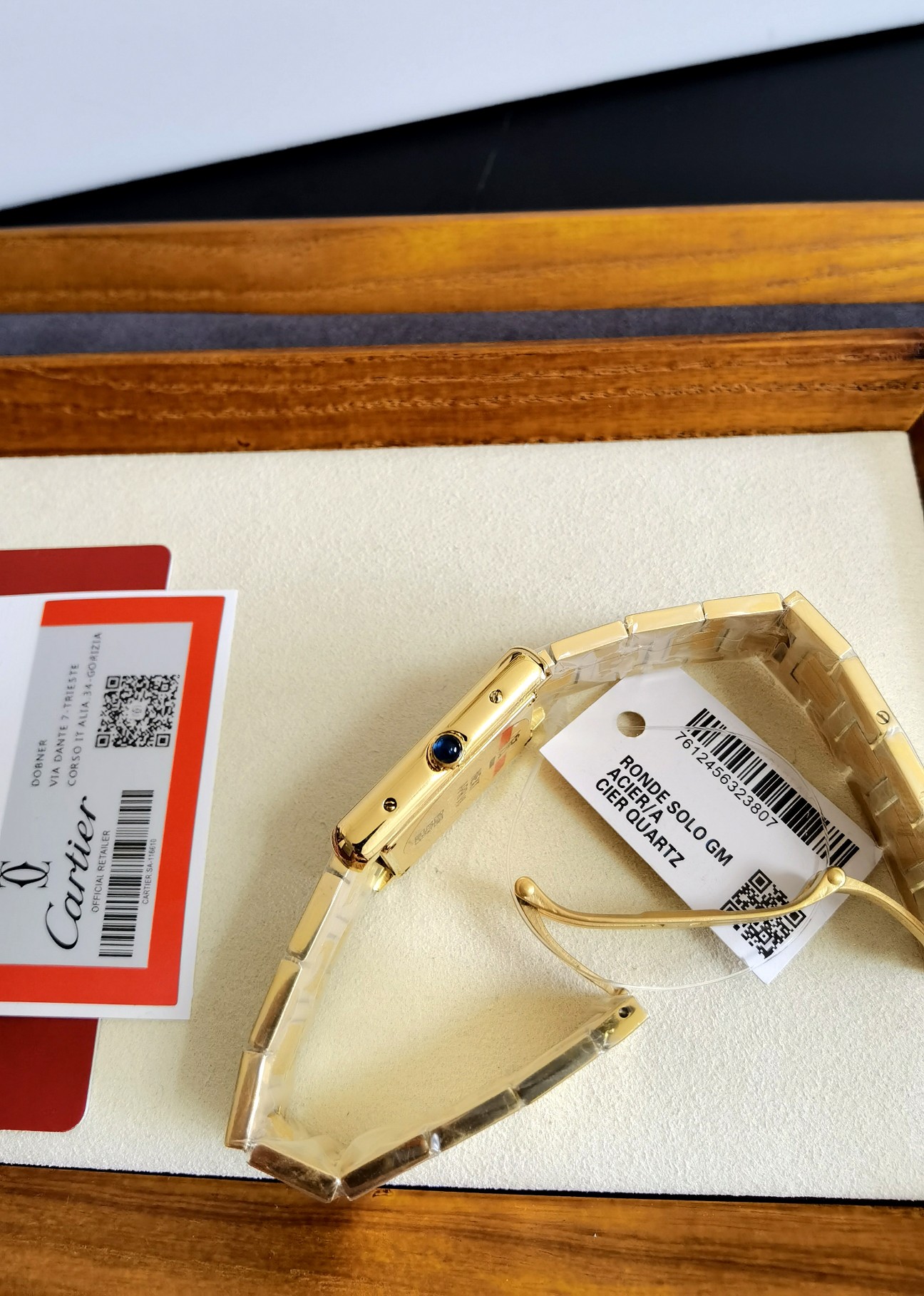 Cartier Tank Francaise w50002n2 gold|31mm